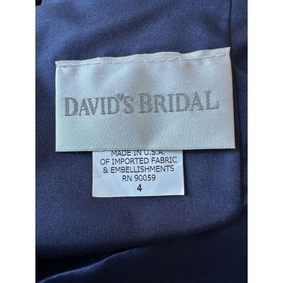 David's Bridal Blue Corset and Skirt Set Size Small - Picture 5 of 15